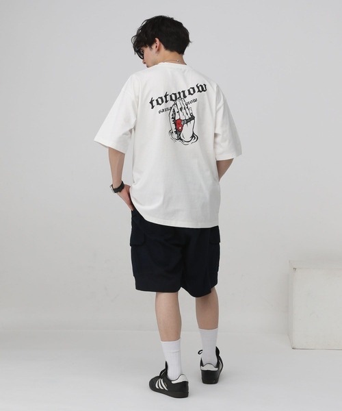 「RAGEBLUE」 半袖Tシャツ「TOTONOWコラボ」 MEDIUM グレー メンズ_画像2