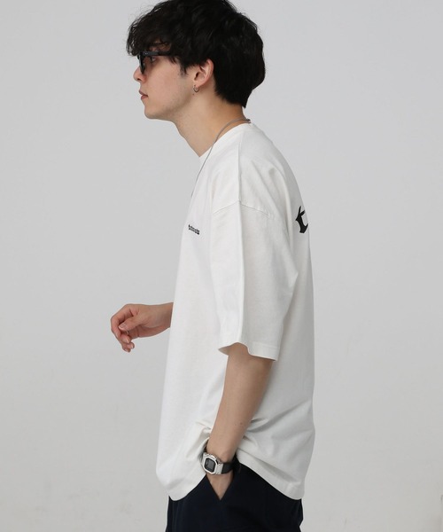 「RAGEBLUE」 半袖Tシャツ「TOTONOWコラボ」 MEDIUM グレー メンズ_画像5