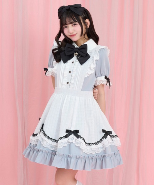 Secret Honey（シークレットハニー） ワンピース 半袖 エプロン