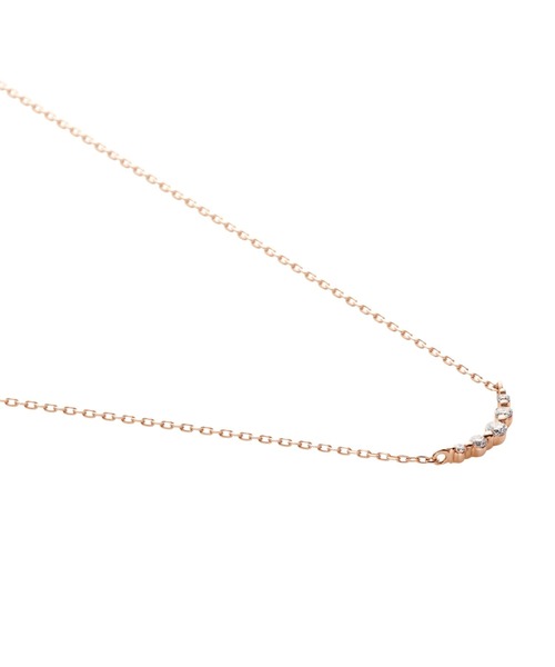 VENDOME AOYAMA（ヴァンドーム青山） ネックレス K10PG ダイヤモンド