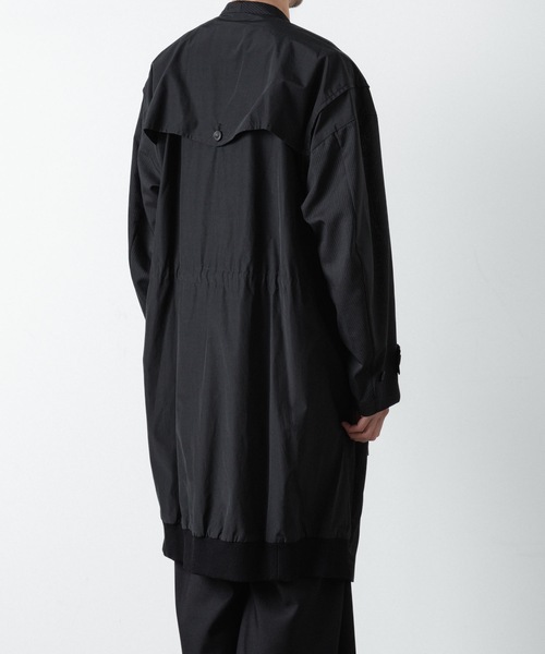 ATO（アトウ） モッズコート コート PINSTRIPE DOUBLE ZIP BLOUSON