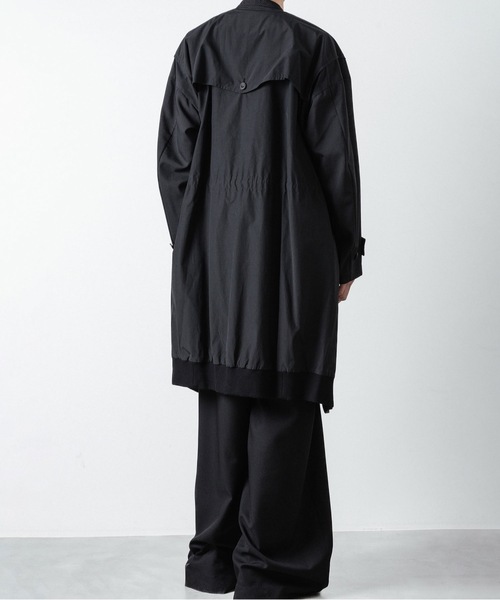 OPERA UOMO モッズコート 54　ブラック　アウター　中綿コート オールウェザーモッズコート【All Weather-Tex】 (7442721-06