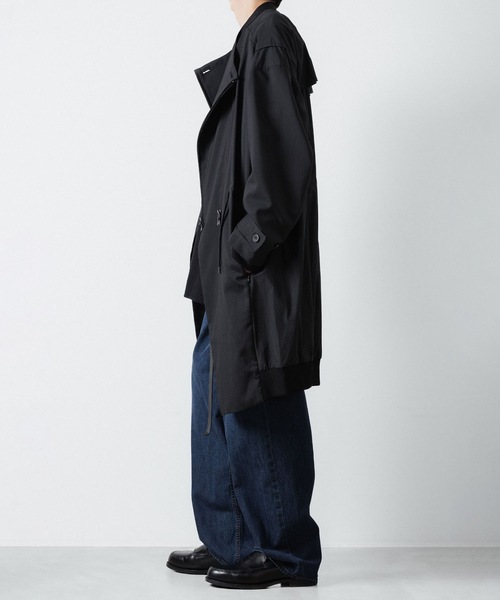 ATO（アトウ） モッズコート コート PINSTRIPE DOUBLE ZIP BLOUSON