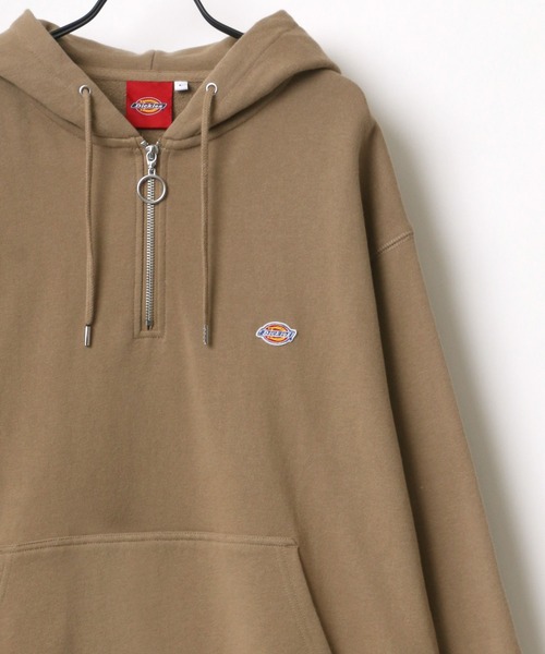 パーカー Dickies ディッキーズ ビッグシルエット ワンポイント ミニロゴワッペン ハーフジップ スウェット パーカー Zozotown Paypayモール店 通販 Paypayモール