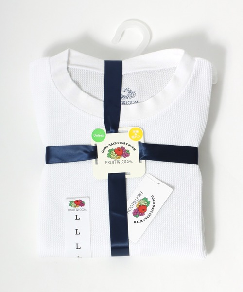 パジャマ FRUIT OF THE LOOM/フルーツオブザルーム セットアップ ワッフル 半袖Tシャツ＆ショートパンツ/ルームウェア/ワンマイルウェ | FRUIT OF THE LOOM | 03