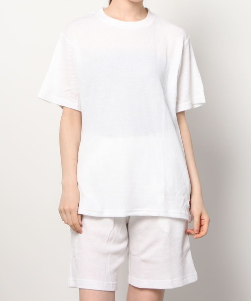 パジャマ FRUIT OF THE LOOM/フルーツオブザルーム セットアップ ワッフル 半袖Tシャツ＆ショートパンツ/ルームウェア/ワンマイルウェ | FRUIT OF THE LOOM | 20