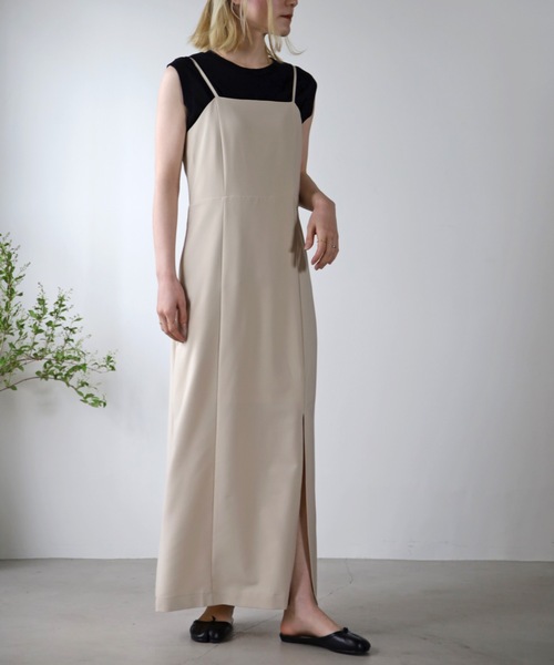 トレンドの ワンピース 通販 Paypayモール スリットキャミワンピース Zozotown Paypayモール店 シンプルな Www Periodoncista Mx