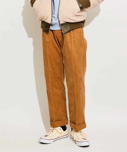 ETRO チノパン アナザーエス ANOTHER S タック入りワイドチノパン （ベージュ