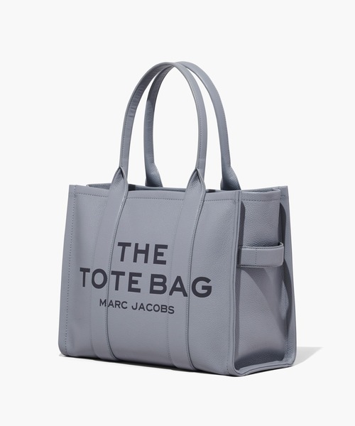 セール☆Marc Jacobs Trademarkロゴトップジップトートバッグ MARC JACOBS トートバッグ THE LEATHER LARGE TOTE BAG/ザ