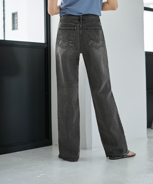 Dime ダークグレー ストレートデニム Dime - 【残り一点】Straight Denim Pants | ACRMTSM ONLINE STORE