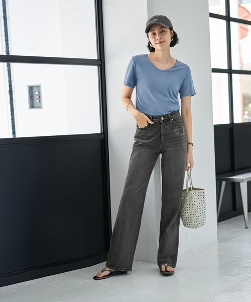 Dime ダークグレー ストレートデニム Dime - 【残り一点】Straight Denim Pants | ACRMTSM ONLINE STORE