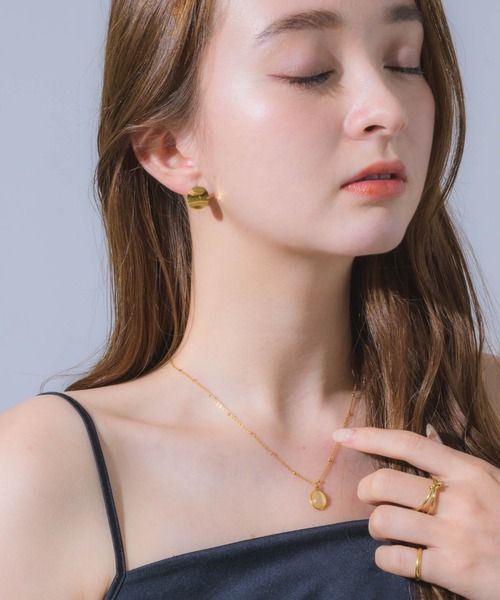 muku ピアス 金属アレルギー対応 ミニベンディングピアス
