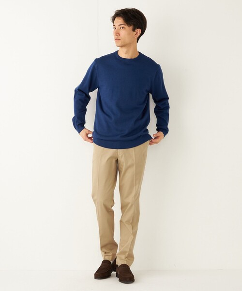 meanswhile チノスラックス Solotex Cargo Slacks Beige | meanswhile
