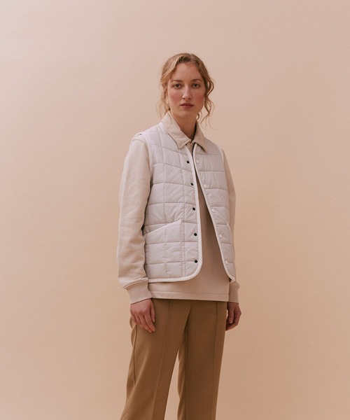 LAVENHAM ベスト ジレ CONTRAST THORNHAM WOMENS / コントラスト