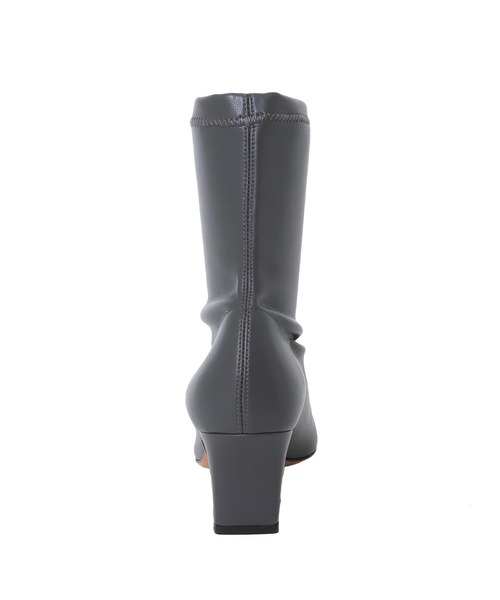 FABIO RUSCONI ブーツ / GABRY square toe short boots(スクエアトゥ 