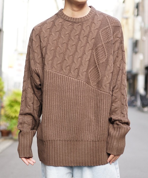 FACETASM ケーブルニットセーター サイズ00 217550_m01.jpg