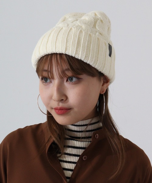 TESTIFY ニット帽 ニットキャップ ツイスト裏ボアニットキャップ