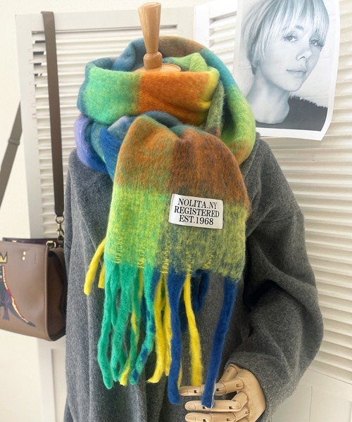 マフラー 「 NOLITA / ノリータ 」ボリューム ロング ストール  