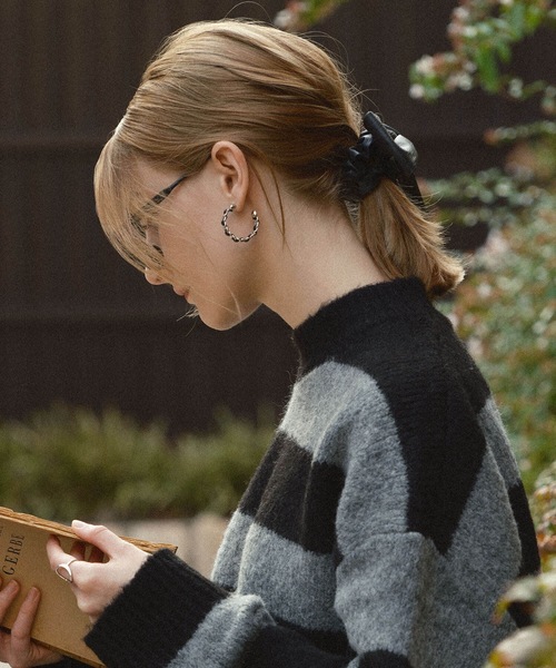 ヘアアクセサリー Tweed Ribbon Chouchou シュシュ リボンシュシュ : ZOZOTOWN Yahoo!店 - 通販 - Yahoo