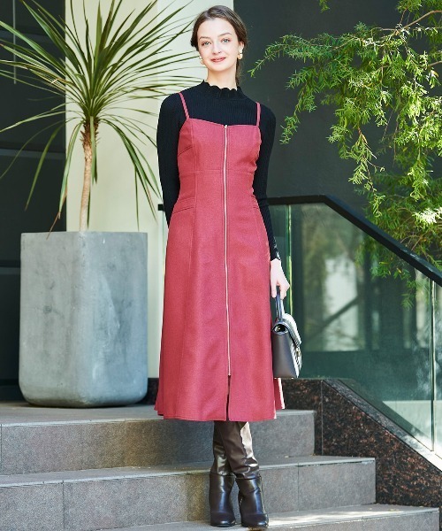 AND COUTURE（アンドクチュール） ワンピース スカラネックプル