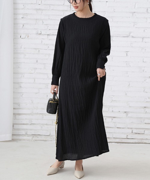 ぱすてる様 ワンピース 0黒 VERYコラボ】ラスタークロス タックワンピース / 23区 | ファッション