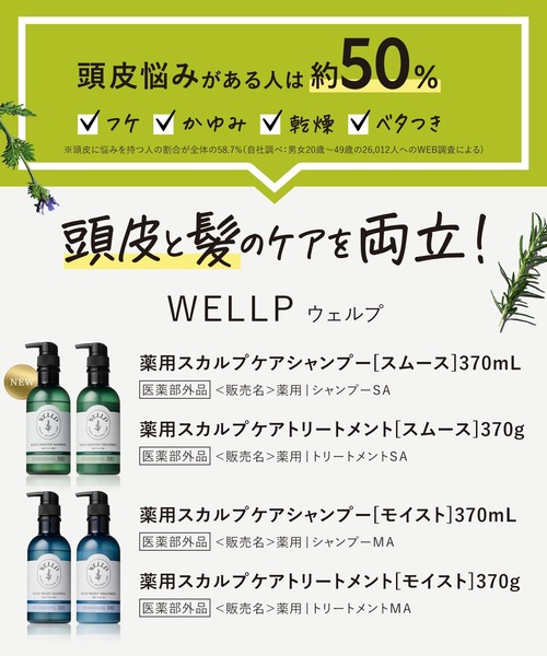 BOTANIST（ボタニスト） シャンプー WELLP ウェルプ 薬用スカルプケア