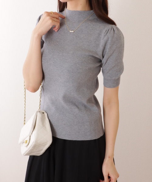 Hi-to様おまとめ レーススリーブニット/パフスリーブニット Lace Ladies（レースレディース） tシャツ 半袖 ハイネック