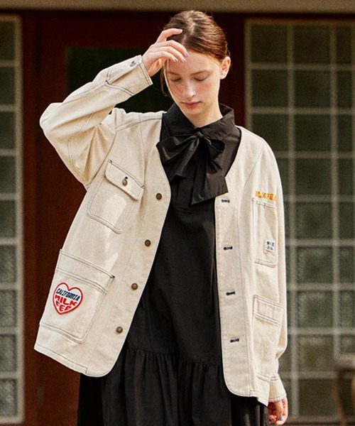 MA-1  MILKFED. ミルクフェド　コート　ロングコート MA-1 FLIGHT LONG JACKET MILKFED. – calif（カリフ）公式サイト
