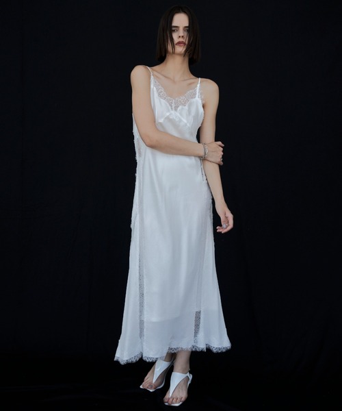 JOSE MOON（ジョゼムーン） ワンピース LACE TRIMMED CAMISOLE DRESS