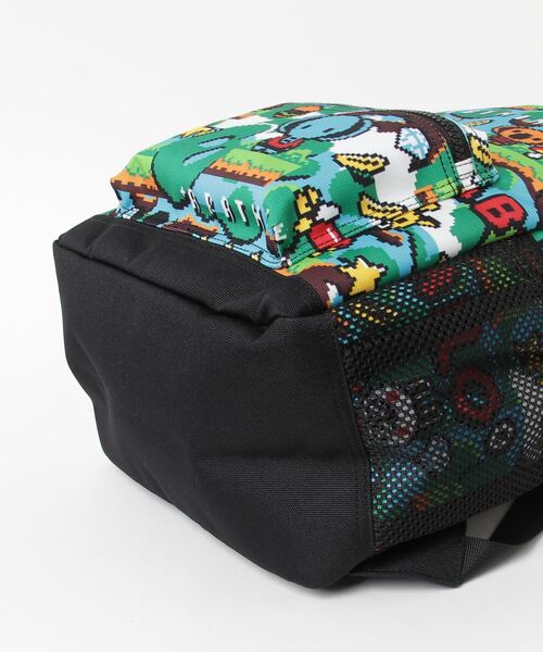 BABY MILO モンキー柄リュック A BATHING APE リュック BABY MILO GAME PATTERN DAYPACK キッズ