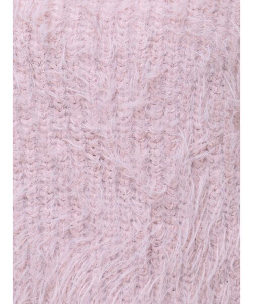 ニット セーター 2WAYシャギーチョーカーニットトップス レディース 2WAYシャギーチョーカーニットTOPS[品番：MKSW0053158]｜GYDA