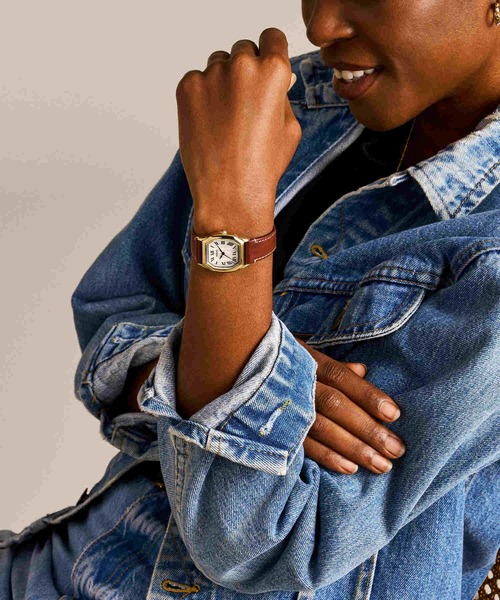 FOSSIL 腕時計 フォッシル レディース アナログ レザー ES5364