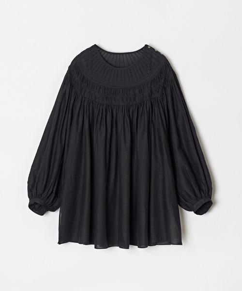 イザベルマラン エトワール コットンボイル￼ギャザーブラウス　サイズ34 ISABEL MARANT ETOILE イザベルマランエトワール レディース