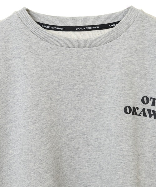 Candy Stripper トレーナー スウェット OTE OKAWARI レディース