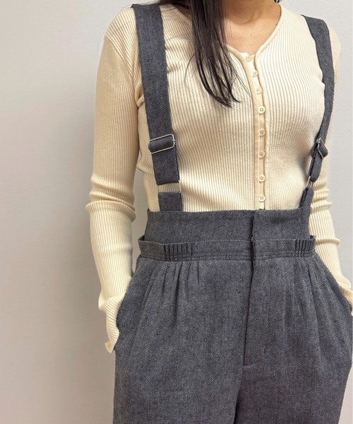 サロペット・オーバーオール・オールインワン mmeeme Lame tweed combinaison M me eme／Lame tweed combinaison(eme10521) | All Item | Mmeeme