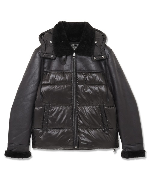 GUESS（ゲス） ブルゾン アウター HYBRID Puffa Jacket ジャケット 