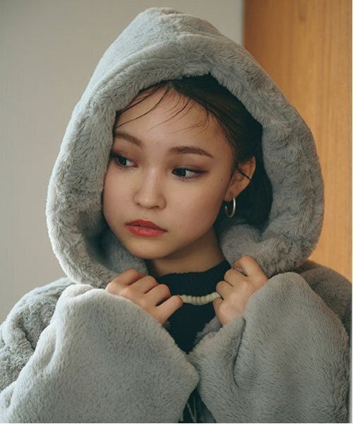 LOVETOXIC ブルゾン アウター ファーパーカ キッズ 子供服 女の子