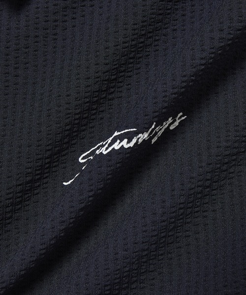 トップス nullus 25ss/Seersucker Polo SS nullus 25ss/Seersucker Polo SS