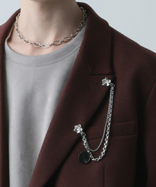 HARE(ハレ) ネックレス チェーンラペルブローチ(HARE) メンズ HARE(ハレ) ネックレス チェーンラペルブローチ(HARE) メンズ