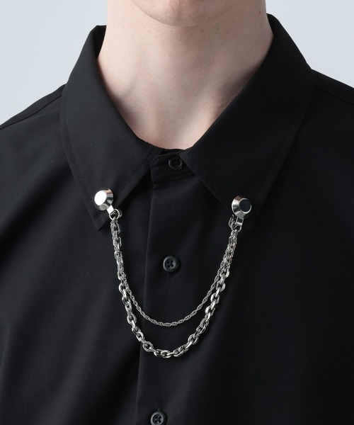HARE（ハレ） ネックレス チェーンラペルブローチ(HARE) メンズ