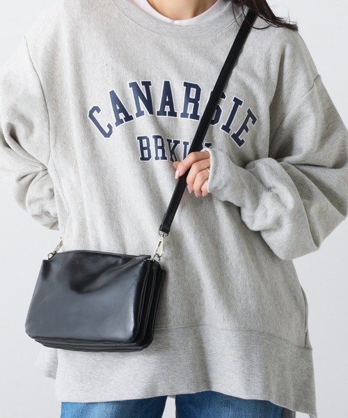 2025年春夏コレクション【GUUCI】男女共用可能 ショルダーバッグ UNIQLO U] The divine bag has finally arrived!? Should you
