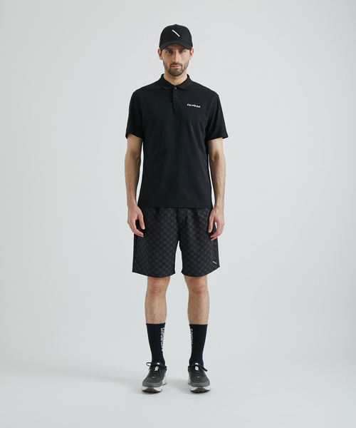 Bristol S/S BAGGY POLO M ポロシャツ　黒　メンズ Bristol S/S BAGGY POLO M ポロシャツ 黒 メンズ