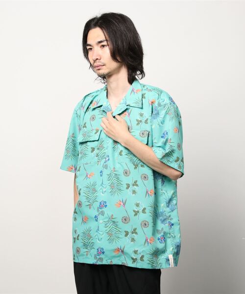 「AlexanderLeeChang」 半袖シャツ 2 ミント メンズ | AlexanderLeeChang