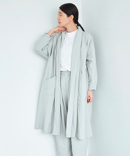 ata（アタ） コート アウター ata robe 1. / ナイロン ローブコート