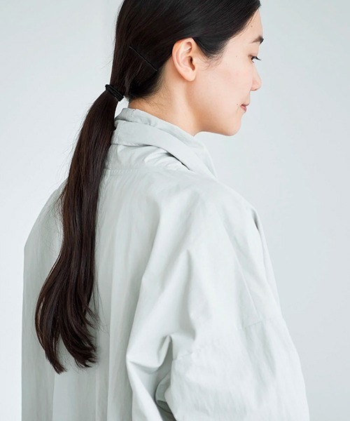 ata コート アウター robe 1. / ナイロン ローブコート