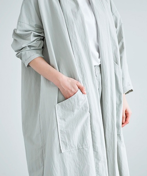 ata（アタ） コート アウター ata robe 1. / ナイロン ローブコート