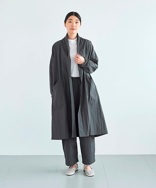 ata（アタ） コート アウター ata robe 1. / ナイロン ローブコート