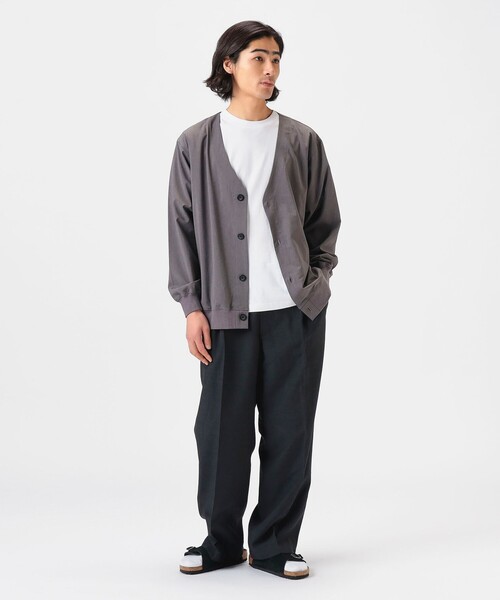 B：MING by BEAMS カーディガン 「ビジカジ対応」速乾 接触冷感