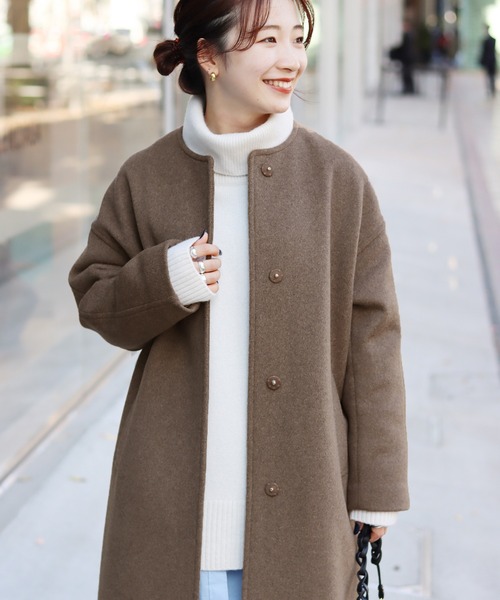 JOURNAL STANDARD ジャーナルスタンダード　コート JOURNAL STANDARD（ジャーナルスタンダード） ノーカラーコート SMALL