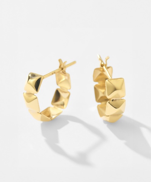 Jewel closet by L&Co. フープピアス　k10 Jewel closet by L&Co. ピアス K10 フープ レディース メンズ